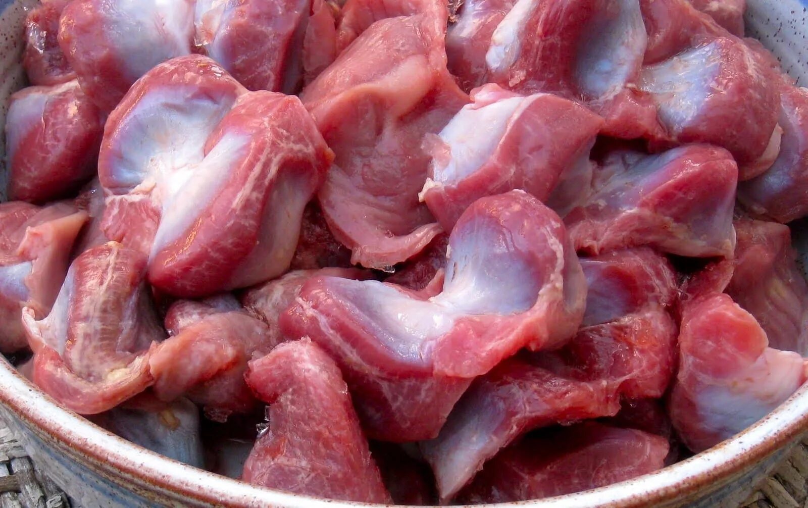 Как приготовить пупки куриные быстро. Желудочки куриные.