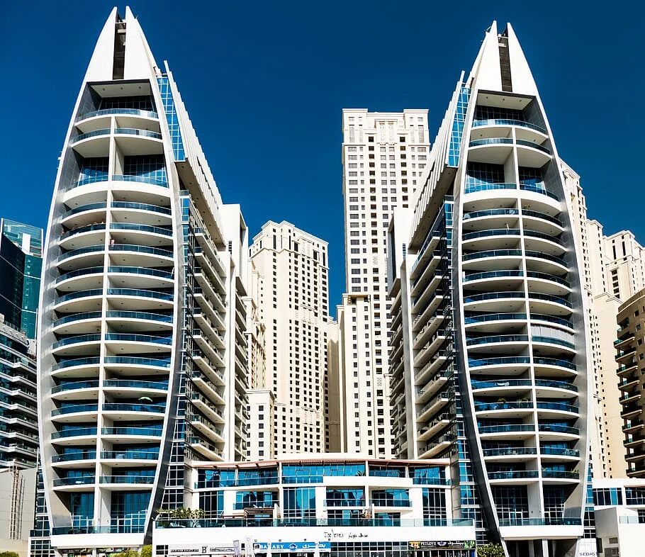 Небоскреб Ardmore Residence, Сингапур. Эмираты Дубай небоскребы. Небоскреб-полумесяц, Дубай, ОАЭ.. Жилая высотка в Дубай.
