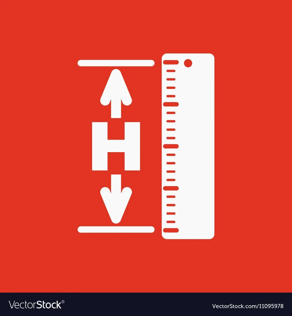 Icon height. Значок высоты. Высота иконка. Высота потолков иконка. Значок длины.