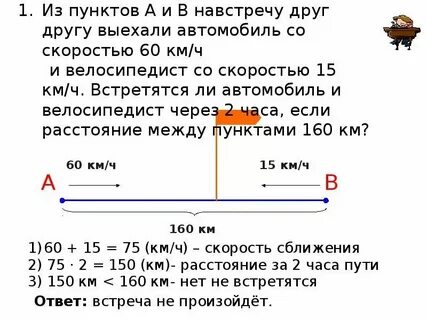 Как объяснить задачу на время