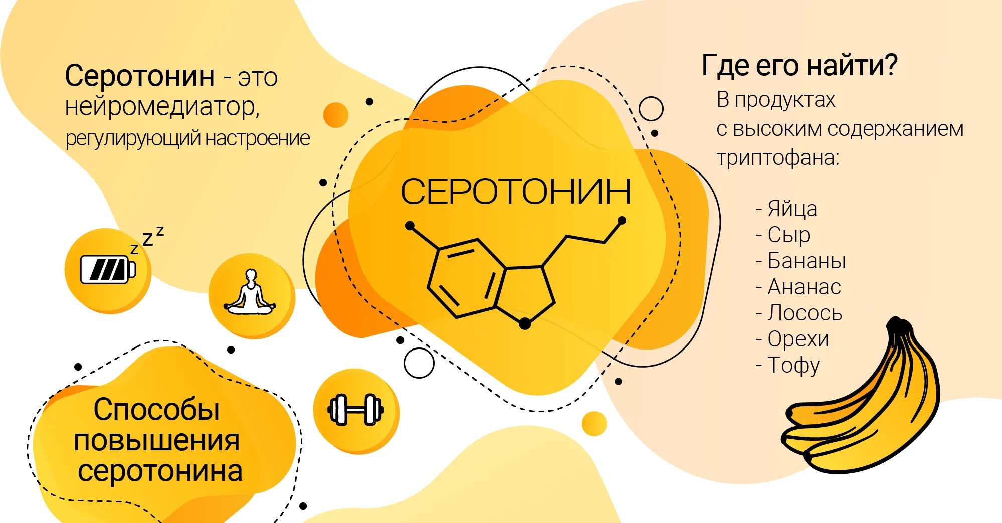 Что влияет на выработку. Серотонин. Продукты для серотонина. Серотонин гормон. Серотонин гормон счастья.