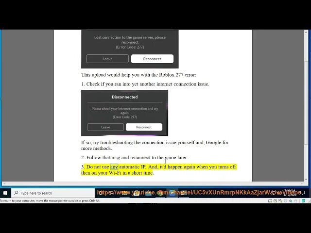 РОБЛОКС ошибка 277. Код 277 в РОБЛОКС. Ошибки в РОБЛОКСЕ. Connection Error РОБЛОКС. Что значит ошибка 262 в роблокс