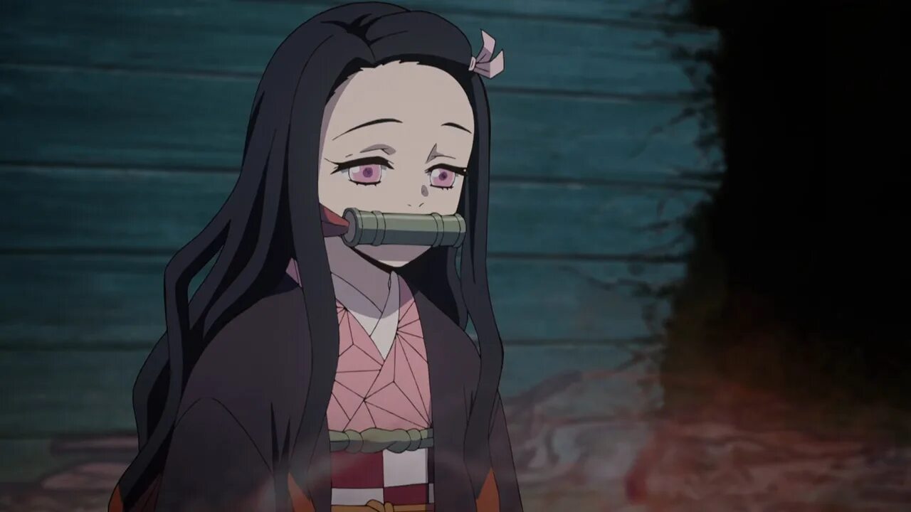 Nezuko is having a nightmare animation. Незуко Камадо. Клинок рассекающий демонов нэдзуко демон. Незуко Камадо демон.