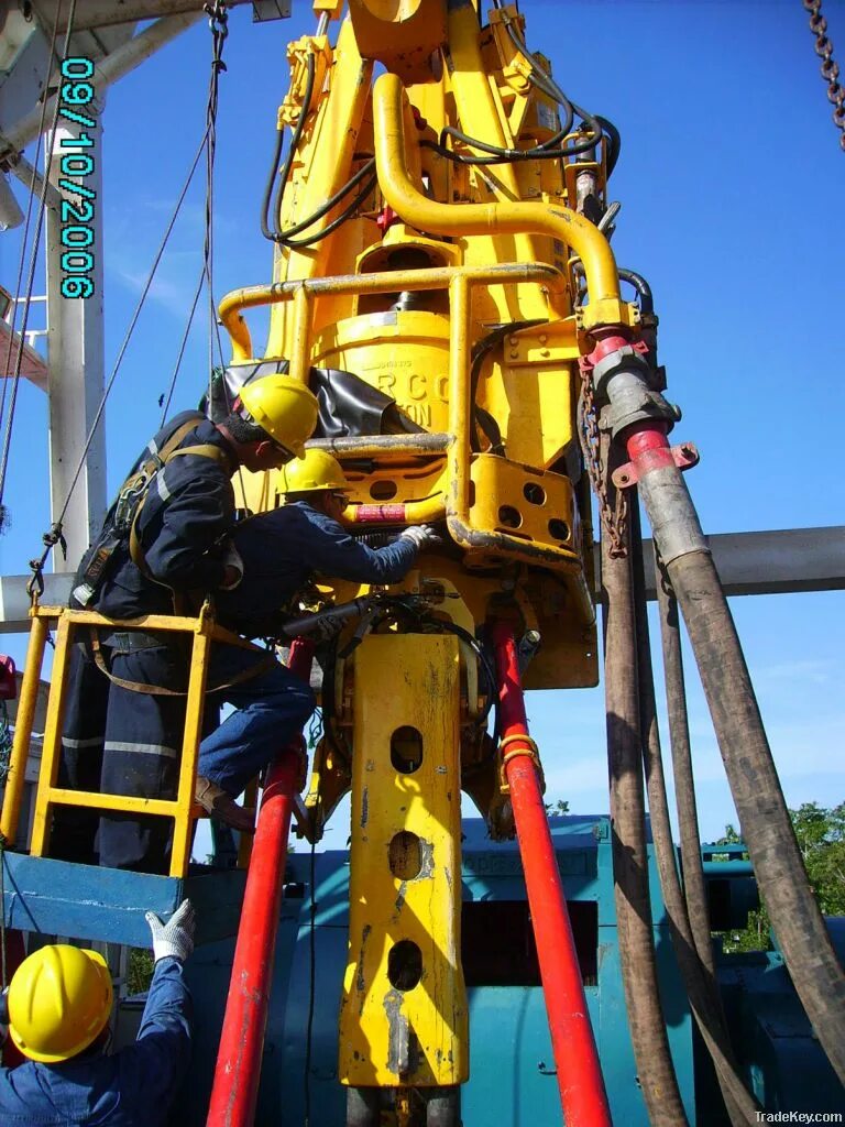 Оборудование силового привода. Верхний силовой привод tds-11sa. varco tds-11sa. свп varco. поворотная траверса верхнего привода варко.
