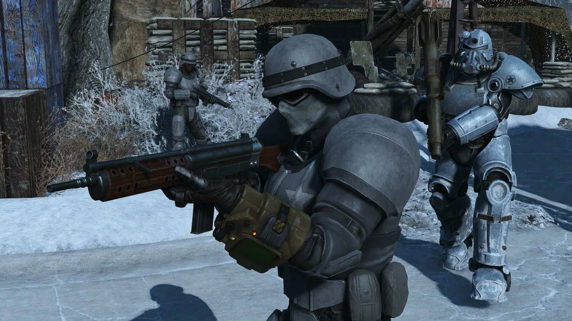 Fallout 4 моды пк. Штурмовая винтовка фоллаут 3. штурмовая винтовка фоллаут 4. штурмовая винтовка мод фоллаут 3. r91 - fallout 3 assault rifle.