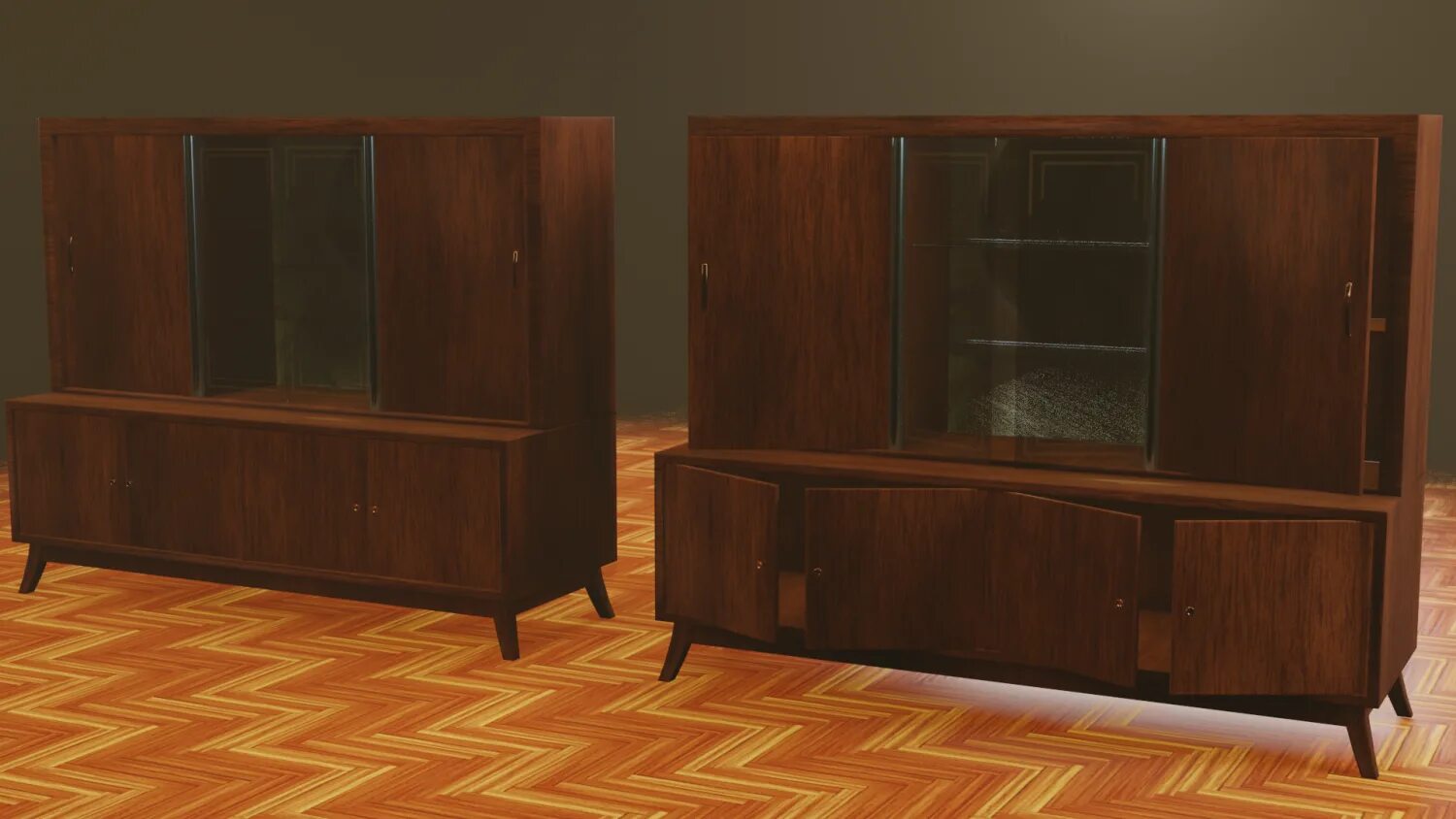 Мод на советскую мебель. 60s soviet furniture set. польская мебель ссср. 3д мебель ссср. текстура советской мебели.