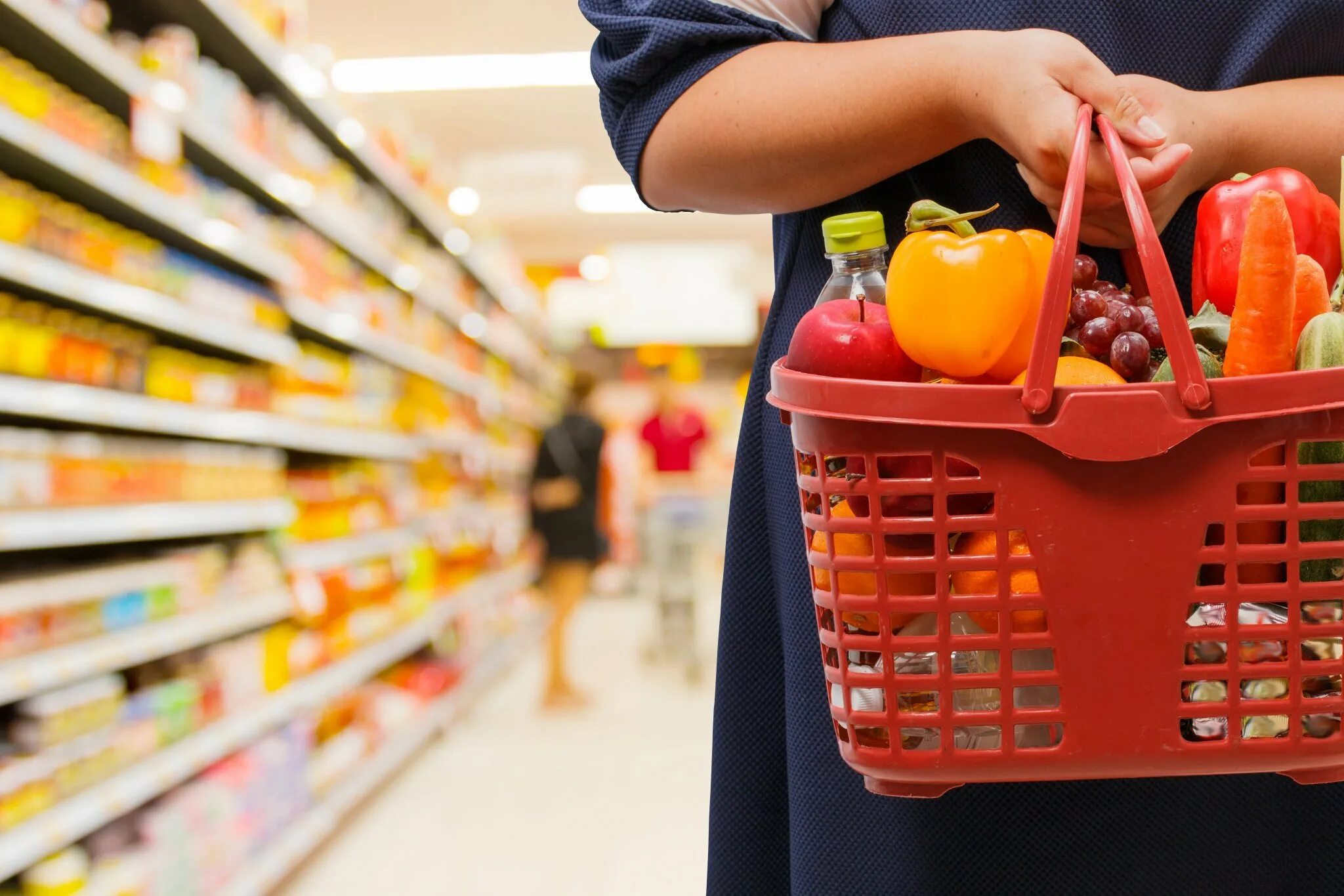Поезжайте за продуктами