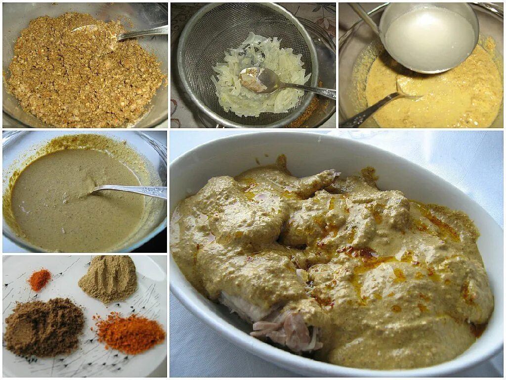Сациви из курицы в мультиварке - пошаговый рецепт с фото на Повар.ру