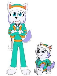 Everett (Everest) Mihkailinova and Puppy Everest by on DeviantArt Paw Patro...