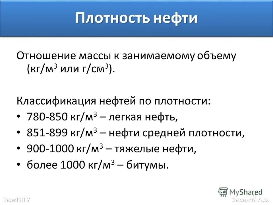 В среднем 3 3 м3. Плотность «средних» нефтей составляет (кг/м3). Плотность нефти кг/м3 таблица. Средняя плотность нефти. Классификация нефти по плотности.