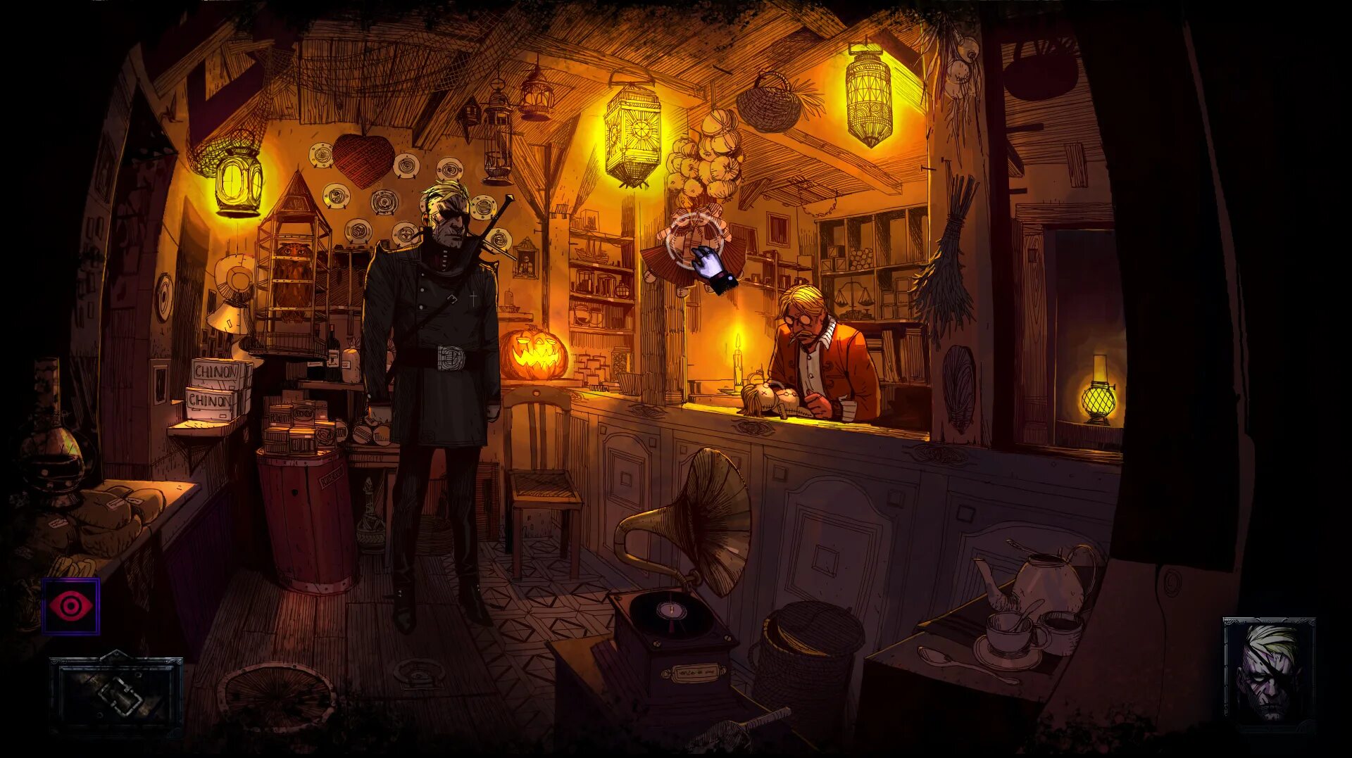 Quest point. The blind prophet (2025). поинт энд клик квест. point &amp; click игры 2025. квест в стиле point-and-click.