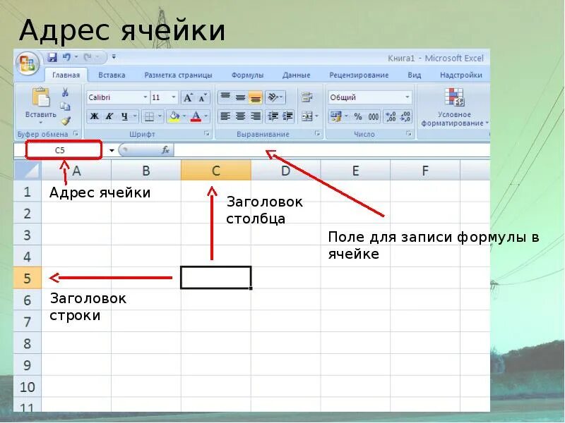 Как можно определить ячейку. Ячейка в таблице excel. Адрес ячейки эксель. Название ячеек в эксель. Название Столбцов в excel.