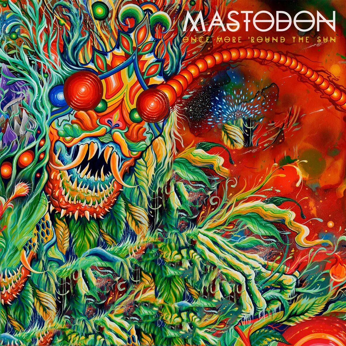 Красивая музыка альбомы. Mastodon once more Round the Sun обложка. Mastodon — once more `Round the Sun (2014). Группа Mastodon Art. Mastodon Band album.