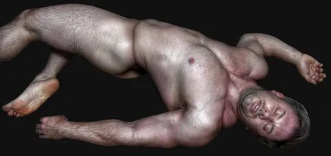 Muscle men in bondage
