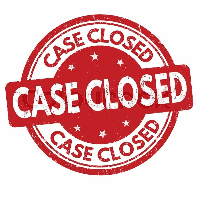 Case is closed. Знак closed. case closed. штамп closed. картинка closed.
