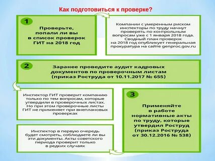 Виды трудовых проверок