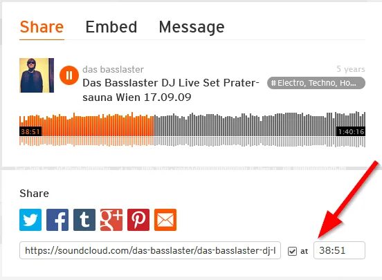 Share embed