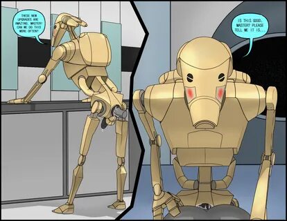 trashbadger, anon, b1 battle droid, battle droid, star wars, hi res, anal, ...