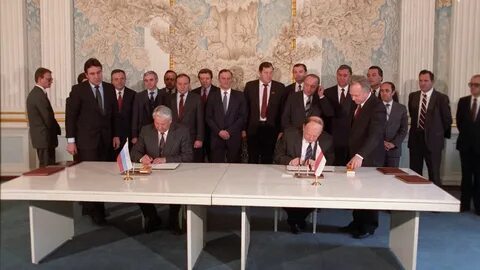 1991 подписание беловежских соглашений