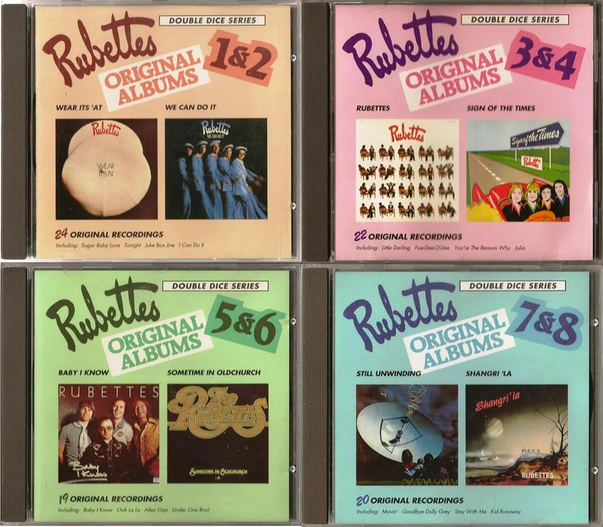 The Rubettes 1975 we can do it. The Rubettes – (1976) sign of the times. The Rubettes sometime in oldchurch 1978. The Rubettes - sign of the times. Its me wear