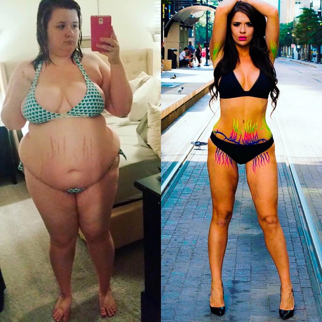 Человек весит 35 кг. Похудение до и после. Фигура до и после.