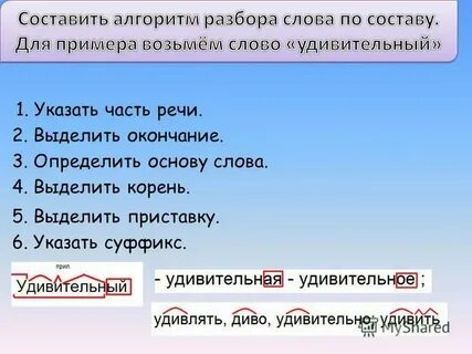Выделить приставку в слове придумать