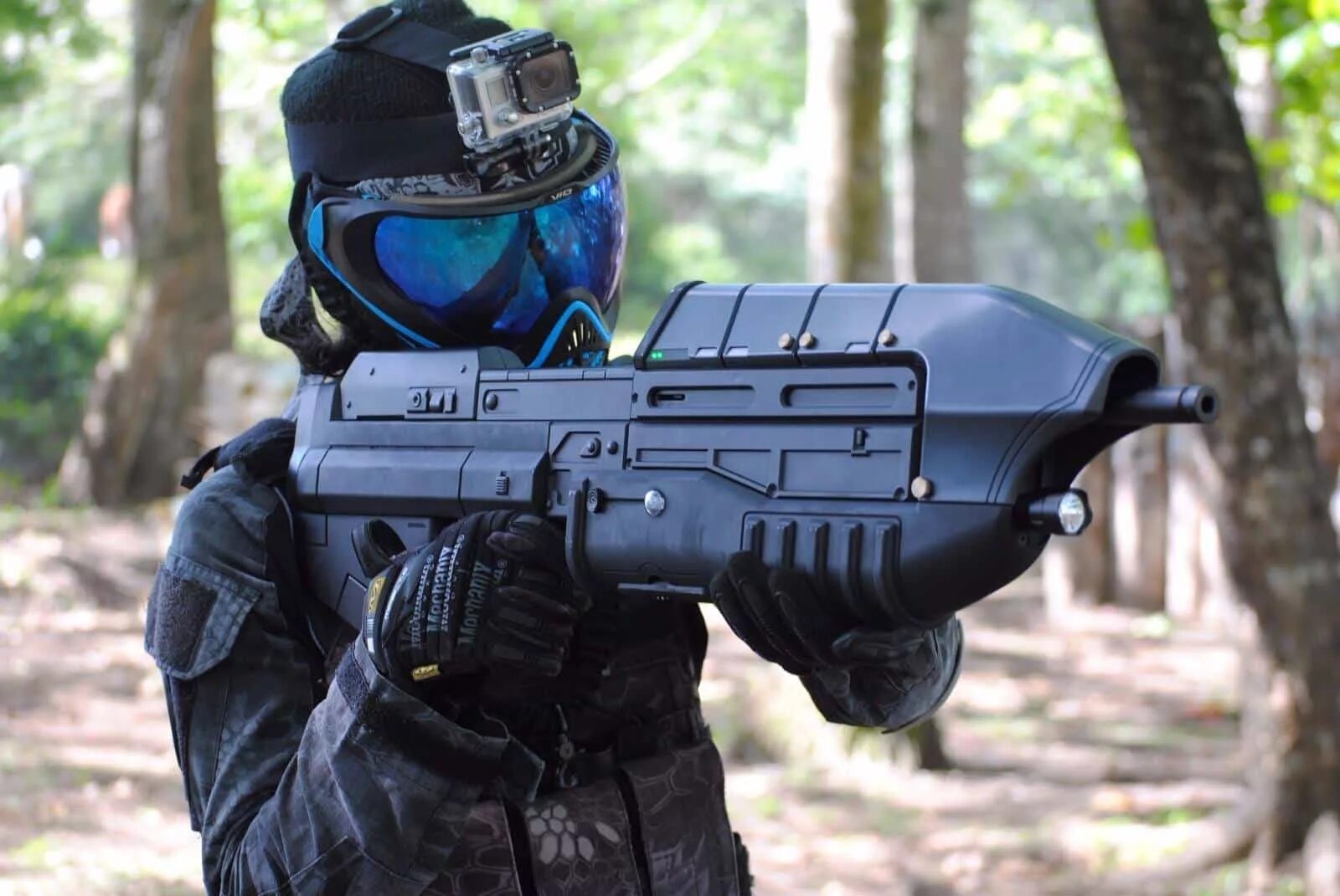Эйрсофт. Halo страйкбол. Штурмовая винтовка Хало. Halo Airsoft Gun. VR страйкбол.