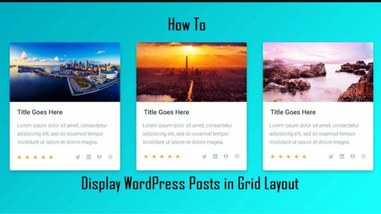 How to display