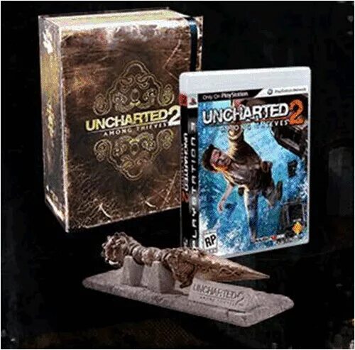 Uncharted 2 Collector's Edition. Uncharted 2 коллекционное издание. Коллекционка Uncharted 2. Коллекционка анчартед 2 амонг.