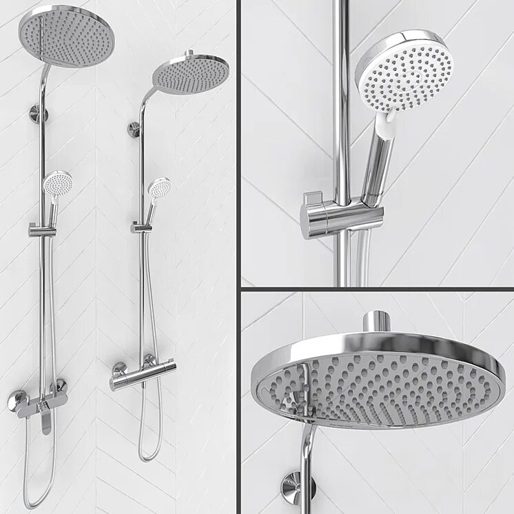 Душевая система Hansgrohe 7616000. Душевая система Hansgrohe Crometta e 240 1jet Showerpipe Reno ECOSMART 27289000. Душевая система Kern 5085. Hansgrohe Crometta s. Установка тропического душа без смесителя