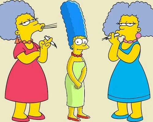 Пэтти бувье симпсоны. Симпсоны пэтти и сельма. Сельма и пэтти бувье. Сестры бувье симпсоны. Симпсоны сельма и пэтти и барт.