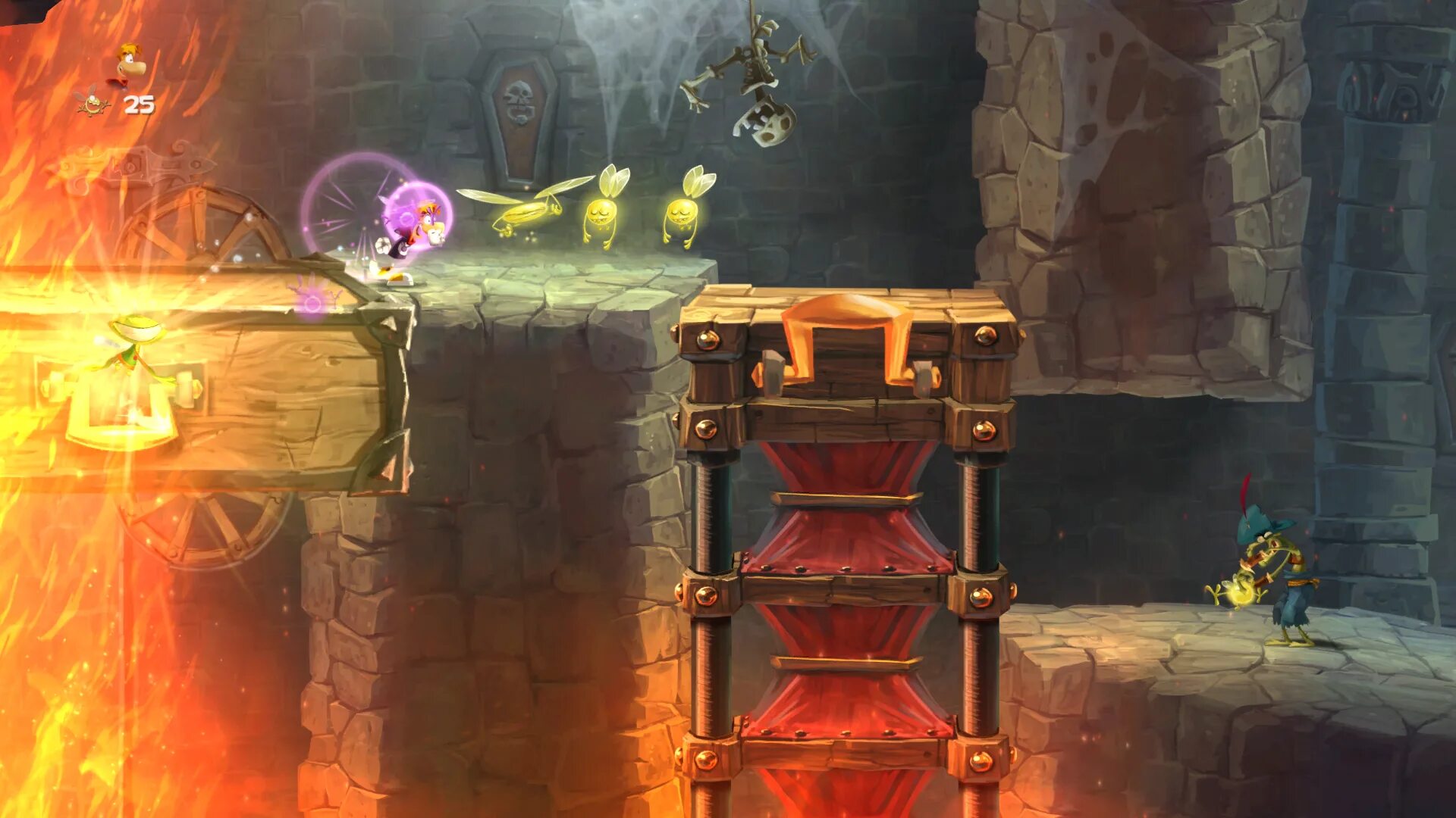 Legend of dungeon. Марафон подземелий рэйман. рейман 3 башня лептиса. rayman legends gameplay.