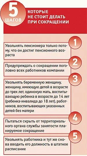 Увольнение по сокращению. Действия при сокращении на работе. Сокращение работников предприятие.