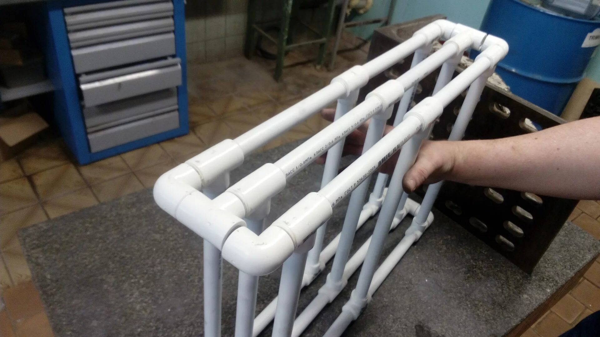 Сделать батарею из трубы