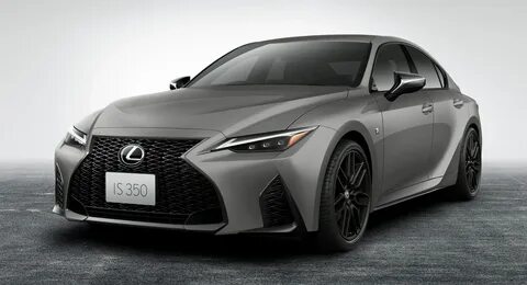 Lexus IS300 And IS350 Models Receive Special F Sport Mode Black III Version...