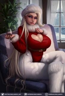 LumiNyu na Twitterze: "Christmas Melony - December patreon reward.