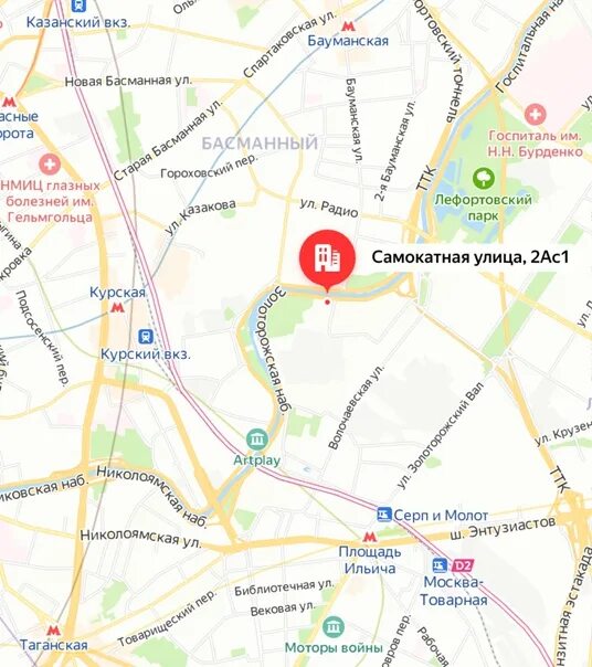 Samokat Fitnes, fitness club, Russia, Moscow, Samokatnaya Street, 2с1 - Yandex M