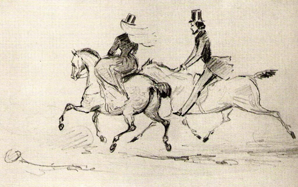 Рисунки лермонтова