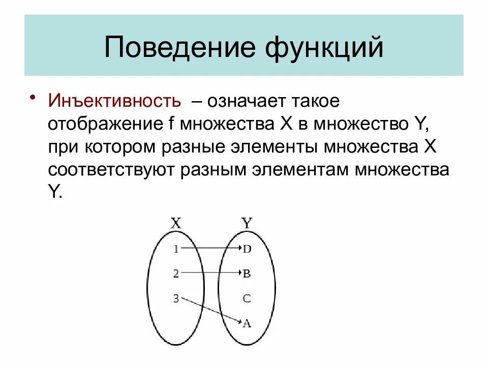 1 отображения функции. Функция инъекция Сюръекция биекция. Инъективные сюръективные и биективные отображения. Инъективное отображение. Инъективная и сюръективная функция.