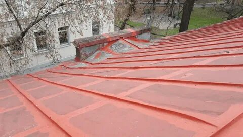 Ремонт фальцевой кровли