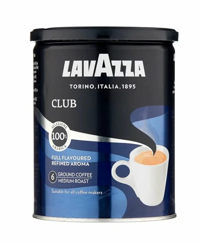 Кофе lavazza молотый 250. Lavazza Club Coffee молотый. Lavazza Club 250г. Кофе Lavazza молотый 250г. Кофе молотый Lavazza Espresso / Лавацца эспрессо / жестяная банка 250г.