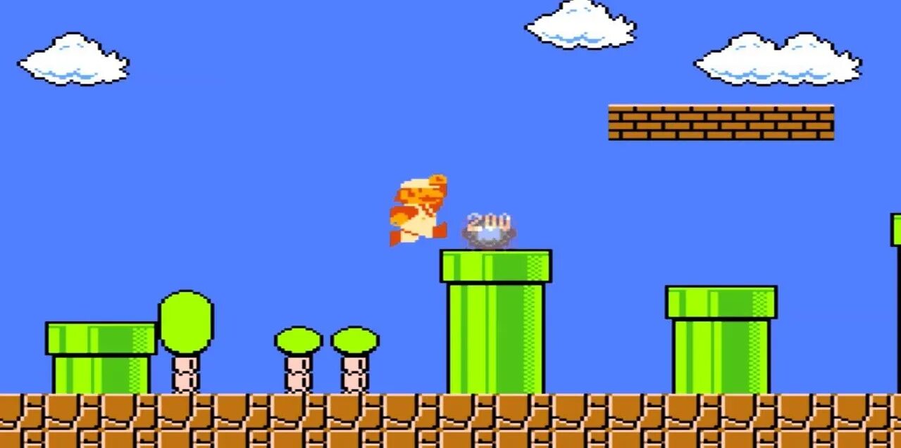 Супер Марио 1. Super Mario Bros Level 1-1. Супер Марио БРОС уровень 1-1. Марио первая игра. Super mario уровень