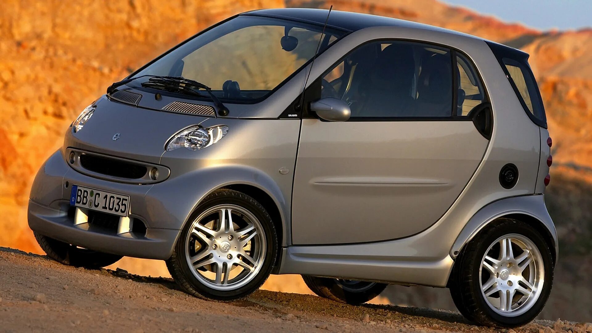 Смарт Брабус. Smart Fortwo Brabus 2005. Mercedes Smart Fortwo. Малолитражка Мерседес смарт.