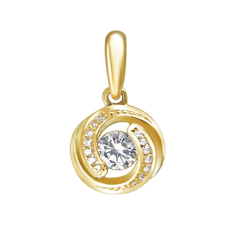 подвеска с треугольным камнем. золотые кулоны с фианитом. кулон золото 585 с фианитом. золотые кулоны с фианитом. подвески золотые 585 санлайт.