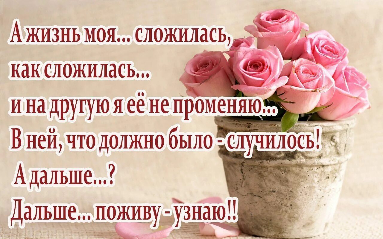 Жизненные фразы со смыслом. А жизнь она сложилась как сложилась. Дневник мусульманки цитаты. Из мелочей складывается жизнь цитаты. Из мелочей складывается жизнь.