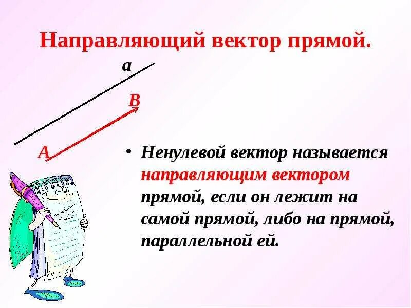 Что если направляющие векторов равны