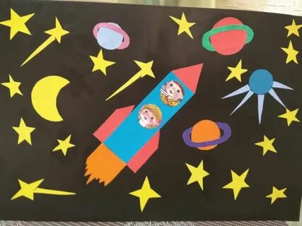 Поделки космос для детского сада старшая группа