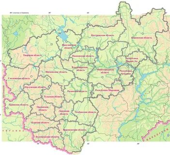 Административный состав центральной