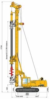 Буровые установки с келли штангой xcmg xr150dii