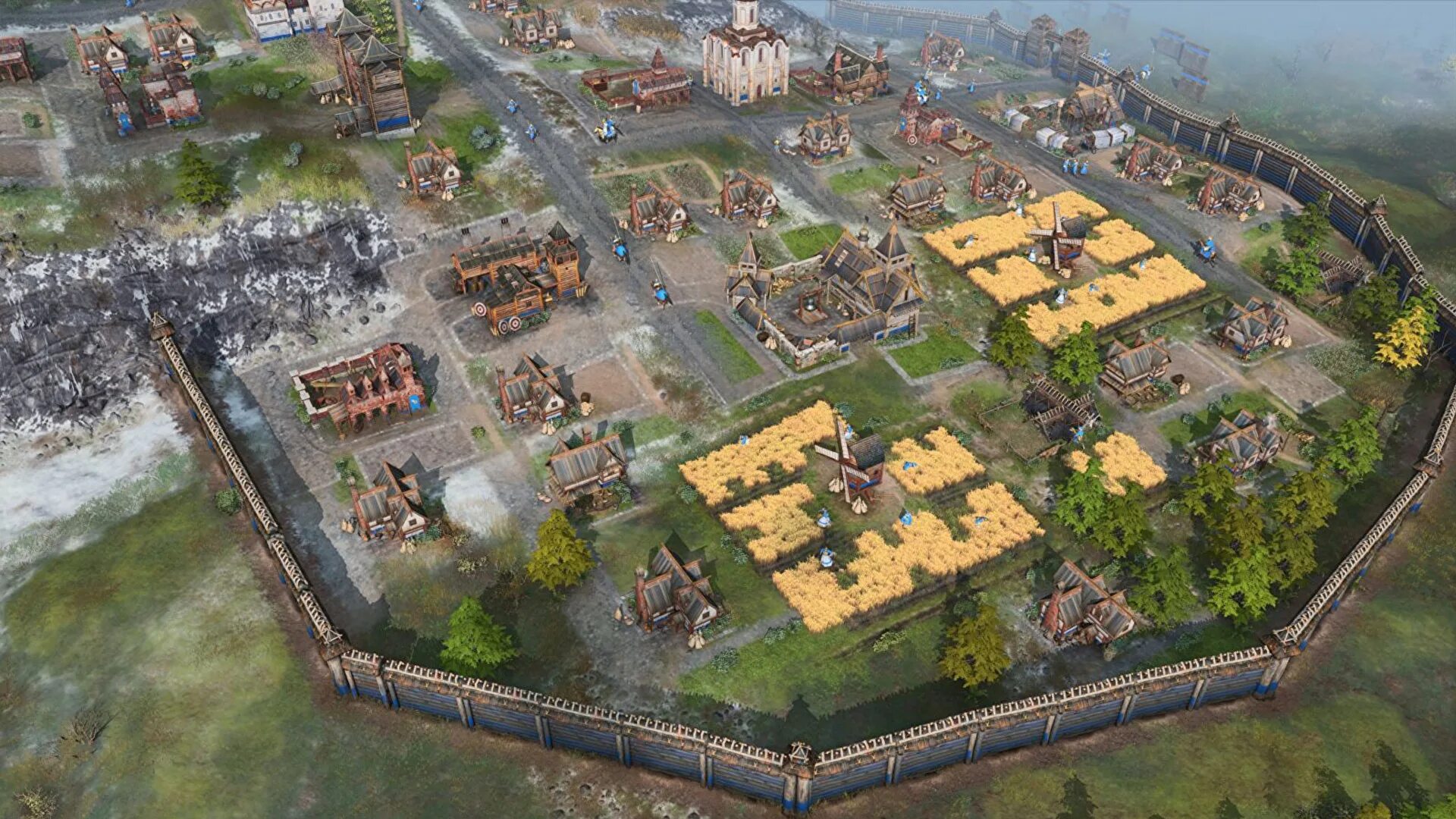 Aoe 4. Аге оф эмпайрс 4. Age of Empires 4 ратуша. Age of Empires 4 (IV). Age of Empires 4 Русь.